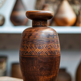 Native Flower Vase